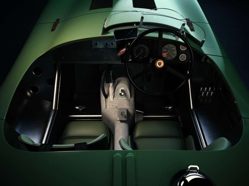 Jaguar C-Type Interior