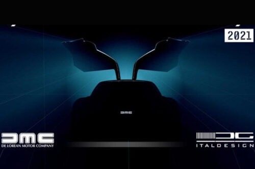 Italdesign teases an upcoming sports car based on the DeLorean DMC-12