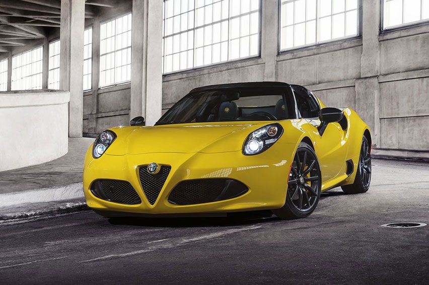 Alfa Romeo 4C Spider 2015