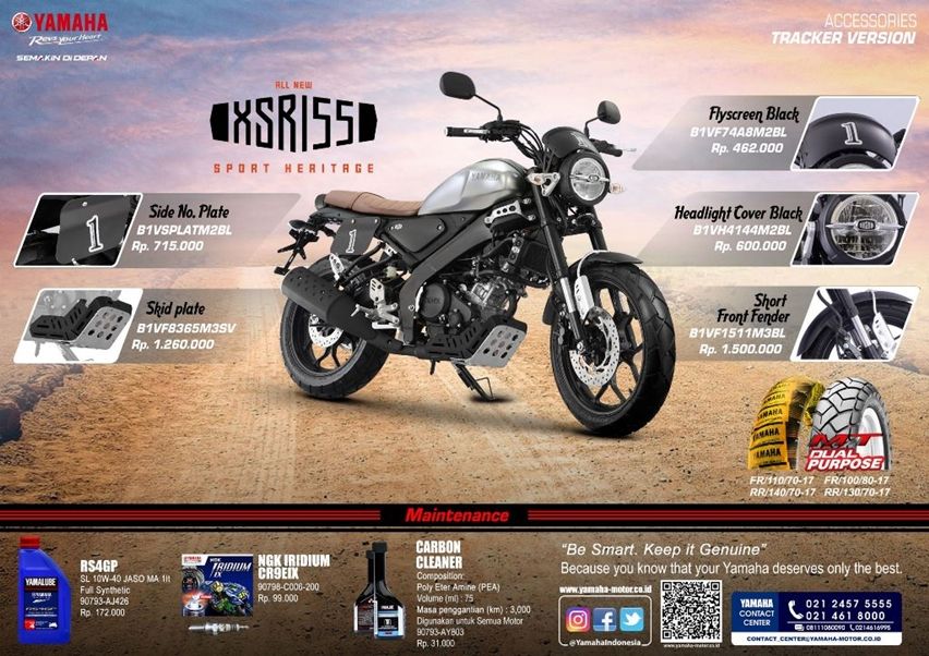 Yamaha XSR 155 Aksesori Tracker