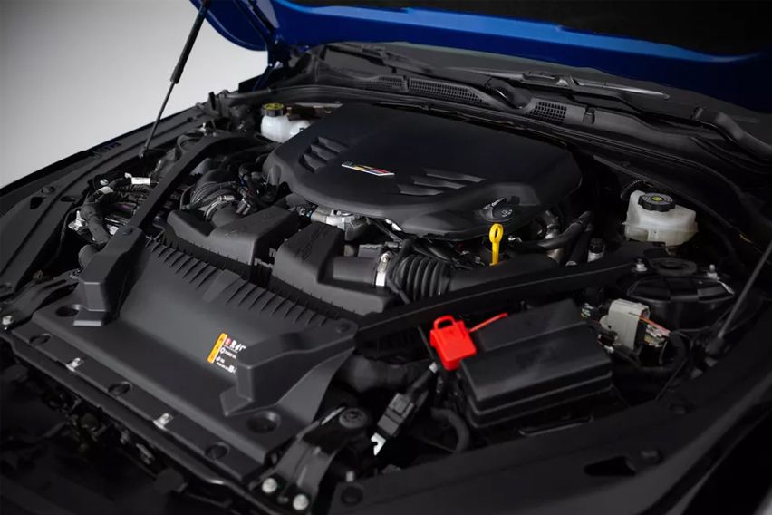 2022 Cadillac CT4-V Blackwing engine