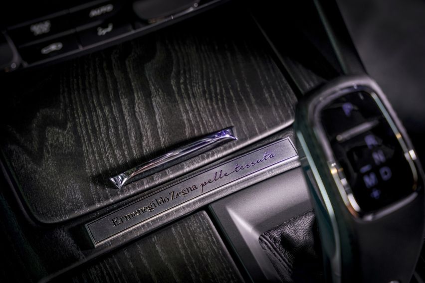 Maserati Levante Ermenegildo Zegna cabin