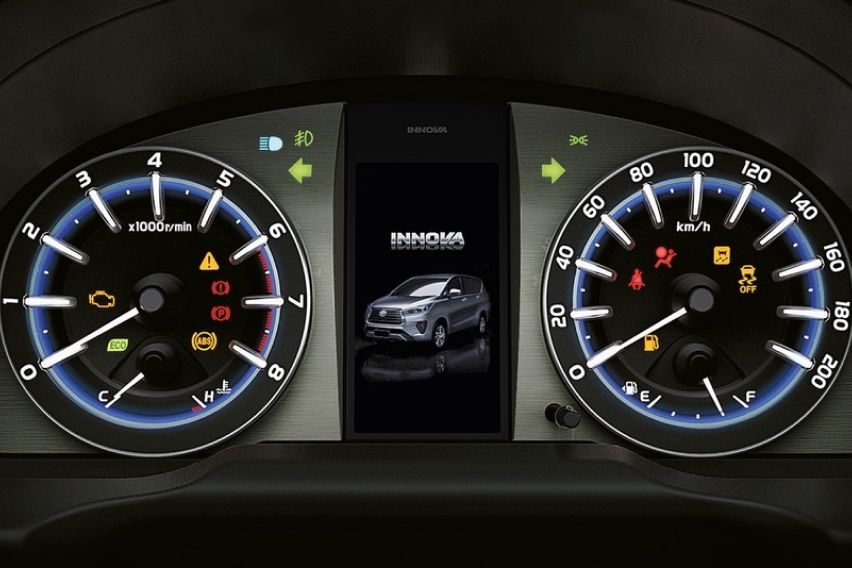 2021 Toyota Innova instrument panel