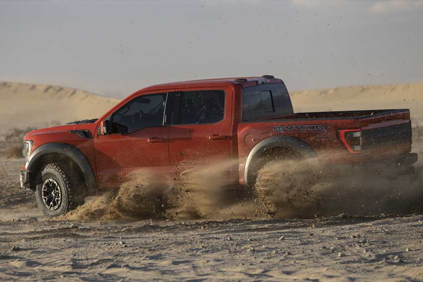  Ford F-150 Raptor side