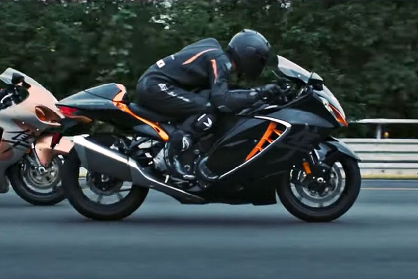 2021 Suzuki Hayabusa leaked video
