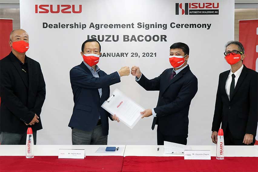 Isuzu PH, IADI ink pact for Bacoor dealership