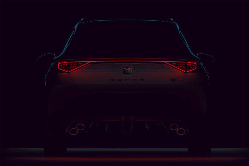 Cupra Formentor VZ5 teased ahead of debut