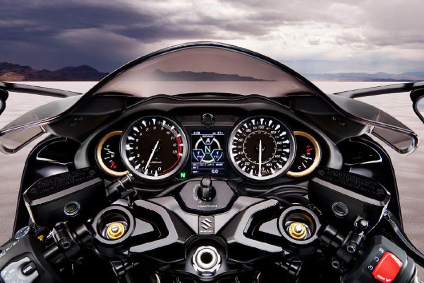 2021 Suzuki Hayabusa instrument cluster