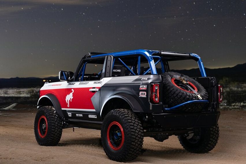  Ford Bronco 4600 race truck REAR