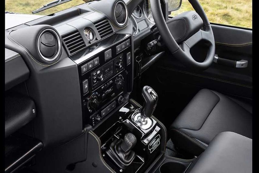 Land Rover Defender Works V8 Trophy cabin