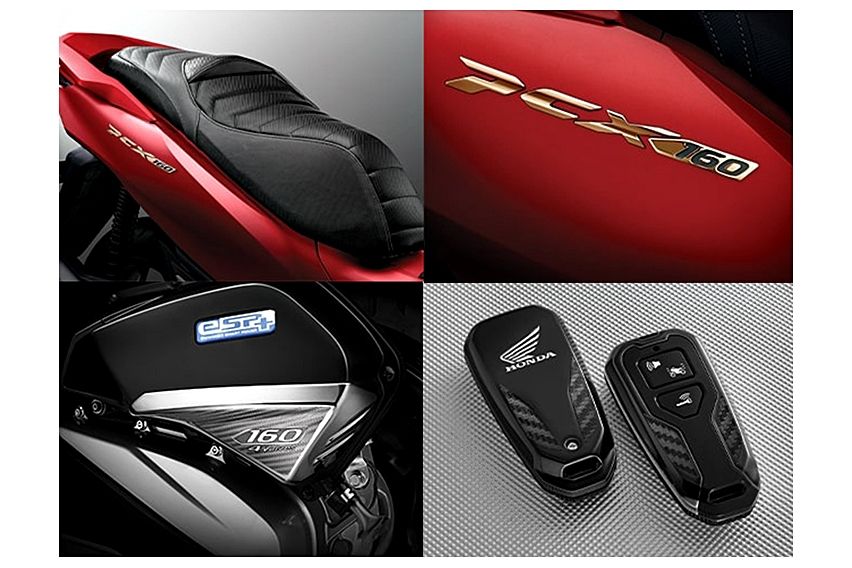 aksesori resmi all new Honda PCX 160
