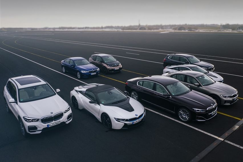 BMW electrified vehicles