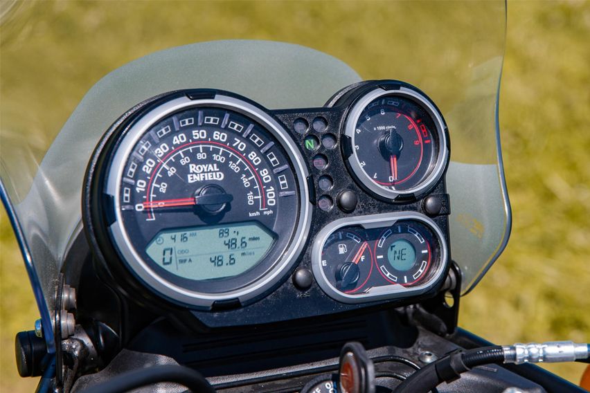 2021 RE Himalayan Tripper Navigation system