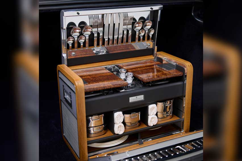 Rolls-Royce Koa Phantom picnic box
