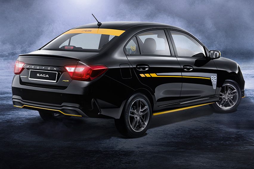 2021 Proton Saga R3 Limited Edition rear
