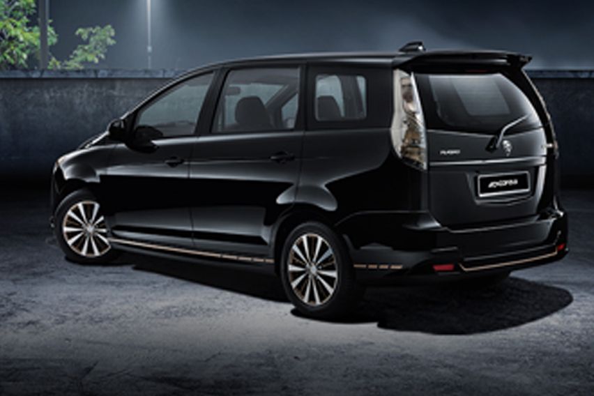 2021 Proton Exora Black Edition rear