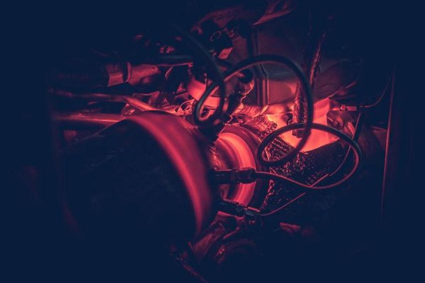 Bentley W12 engine HOT TEST