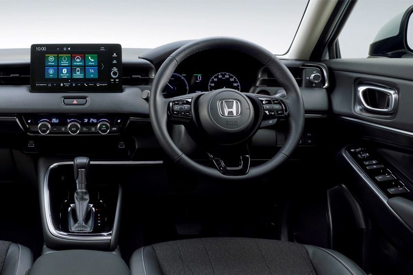 2021 Honda HR-V hybrid SUV interior
