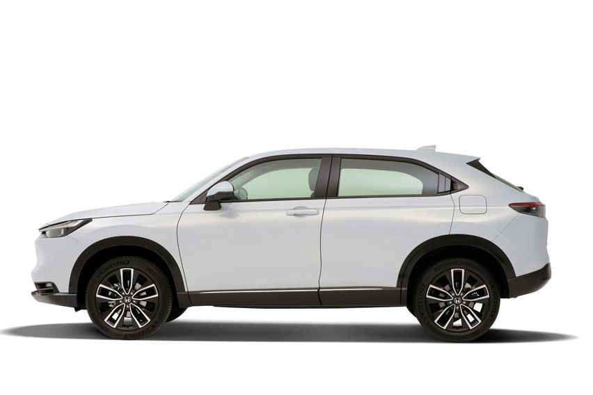 2021 Honda HR-V hybrid side profile