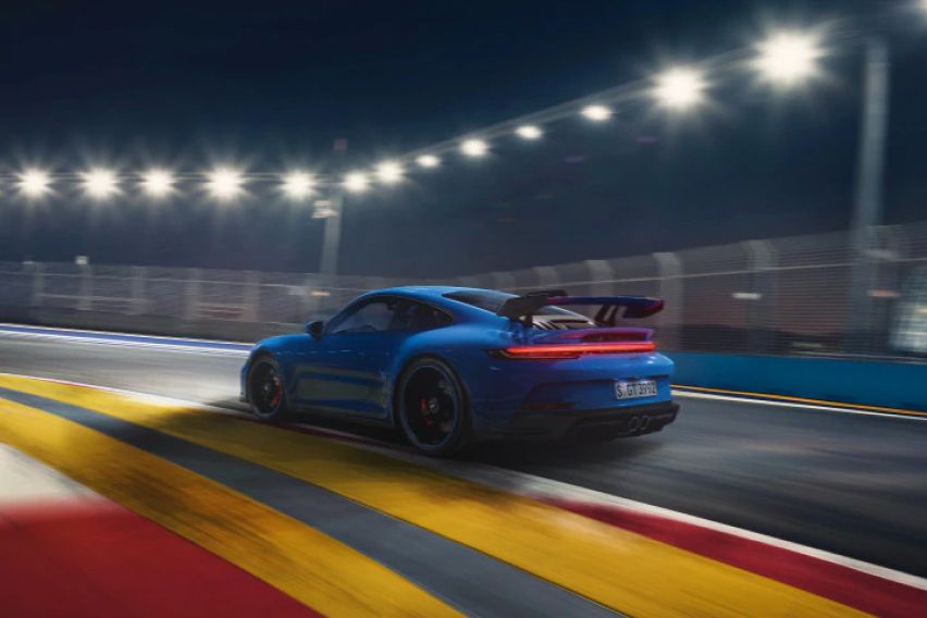 2021 Porsche 911 GT3 rear