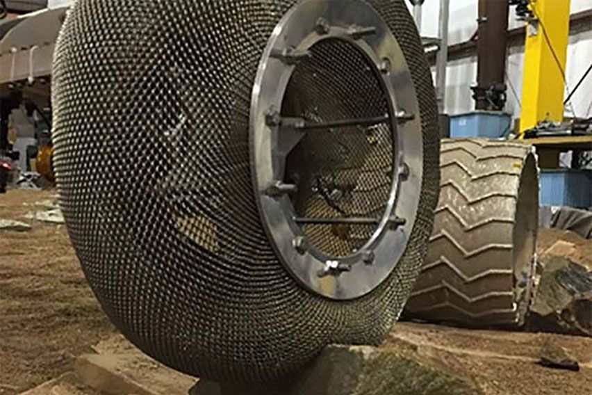 Goodyear NASA Memory Alloy Tire