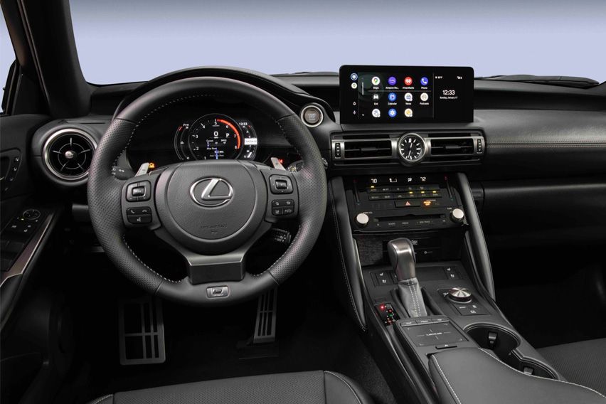 2022 Lexus IS 500 F Sport Performance cabin