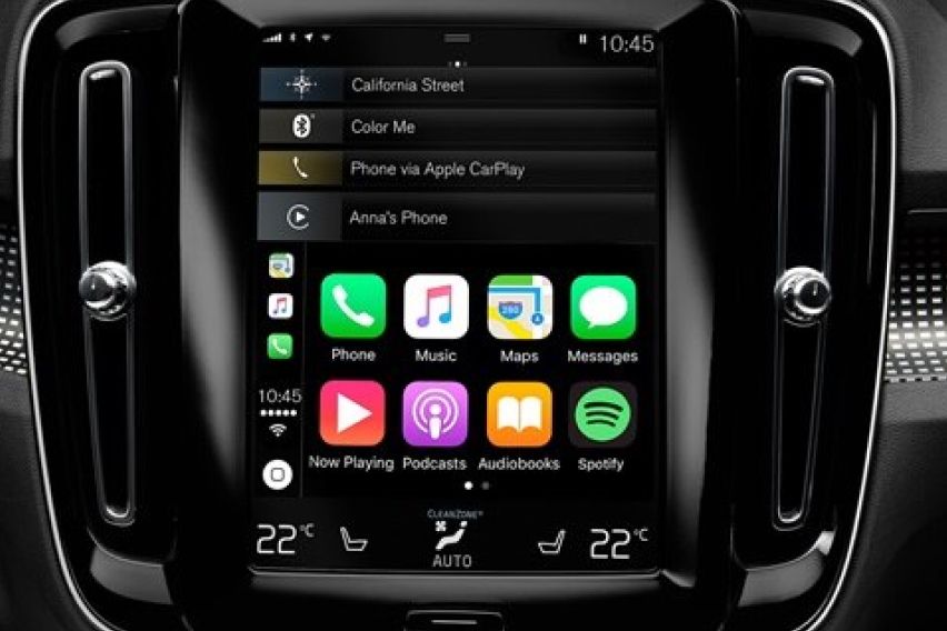  XC40 PHEV TOUCHSCREEN