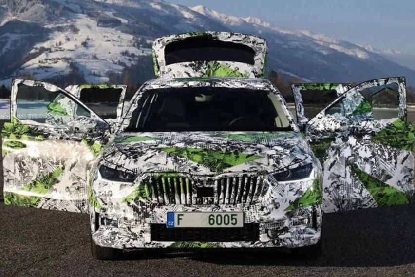 All-new Skoda Fabia front