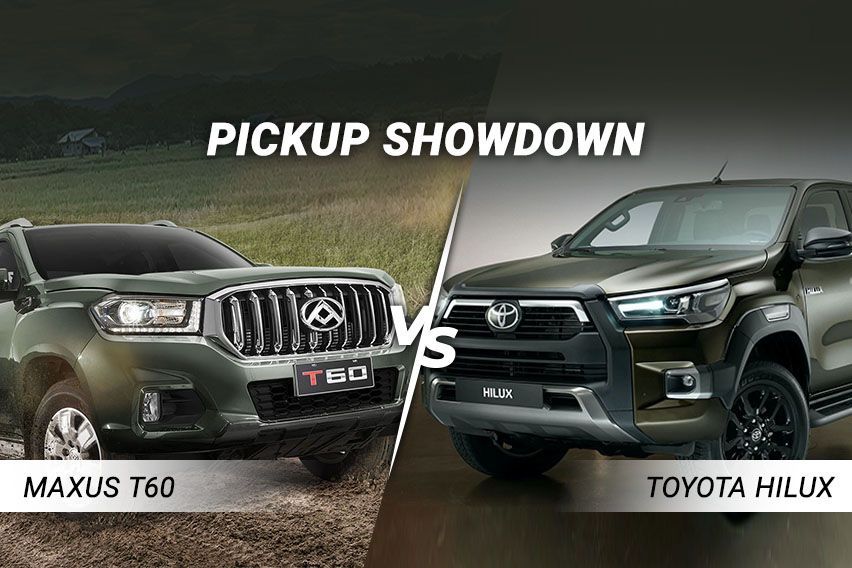 Maxus T60 vs. Toyota Hilux: Which pickup will you pick up? 