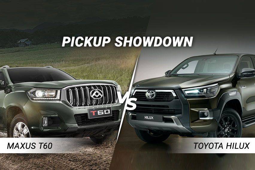 Maxus T60 vs. Toyota Hilux: Which pickup will you pick up?