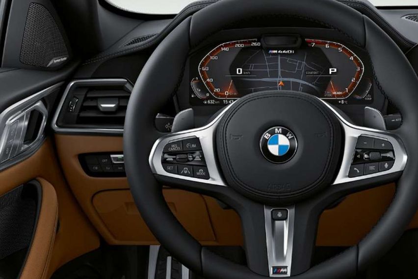BMW 430i Coupe M Sport steering