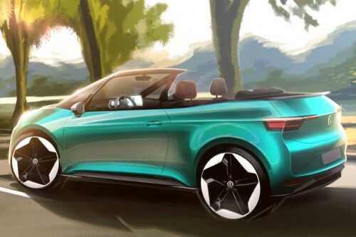 Volkswagen floated the idea of the ID.3 Convertible electric hatchback