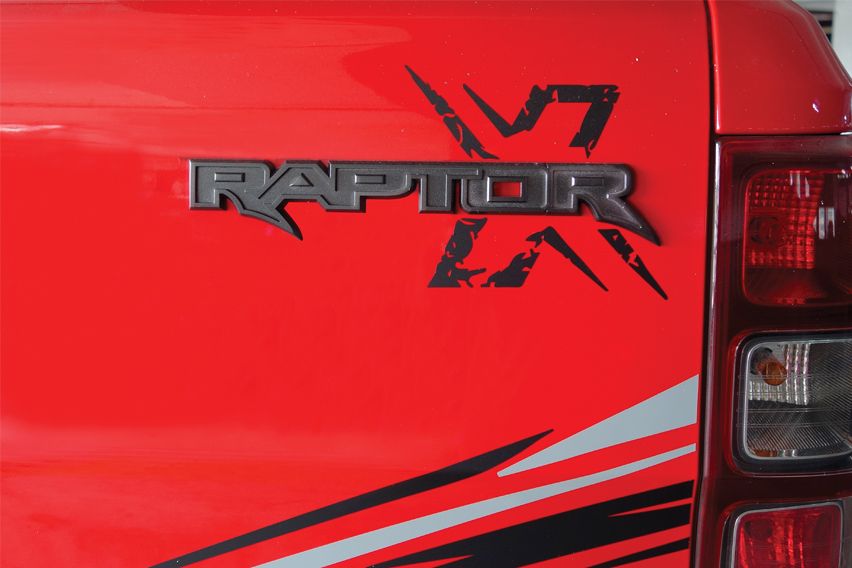 Ford Ranger Raptor X rear
