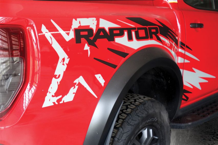 Ford Ranger Raptor X tyre