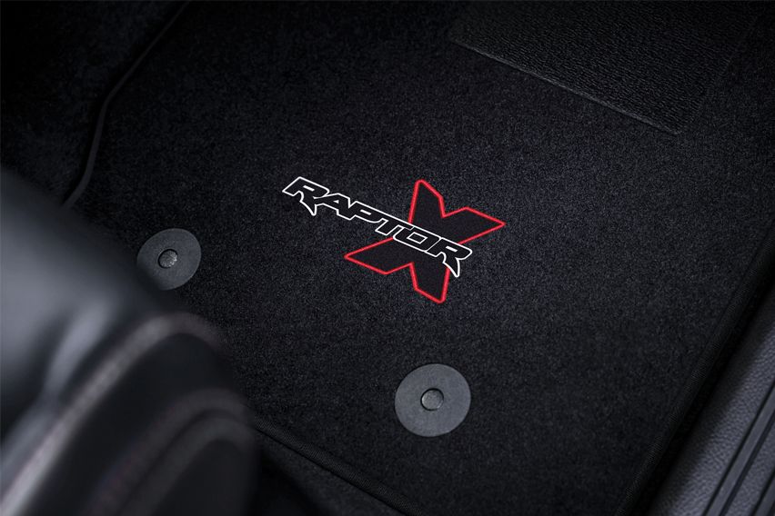 Ford Ranger Raptor X carpet mat