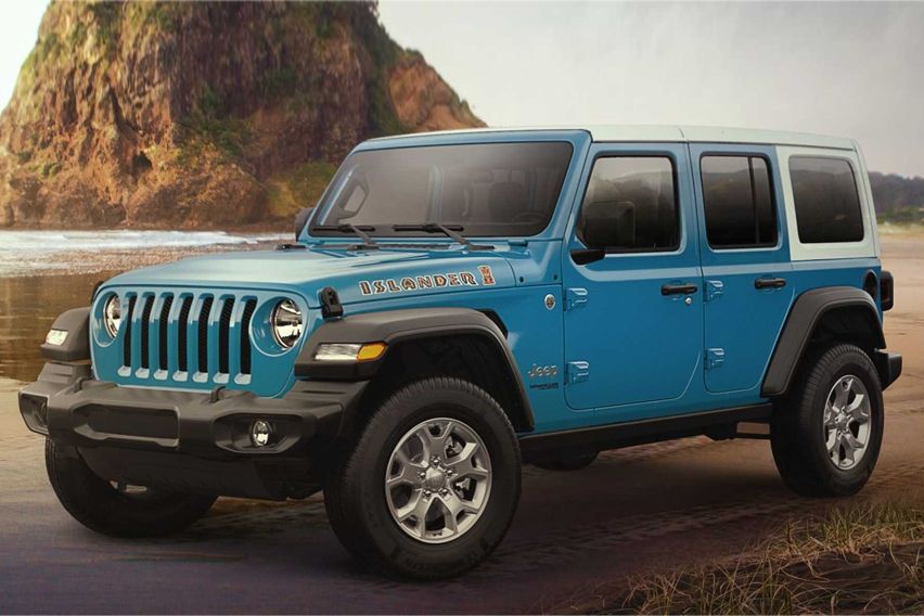 Jeep Wrangler Islander frront