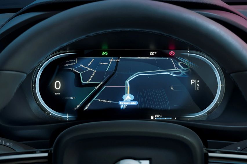 2021 Volvo C40 cabin