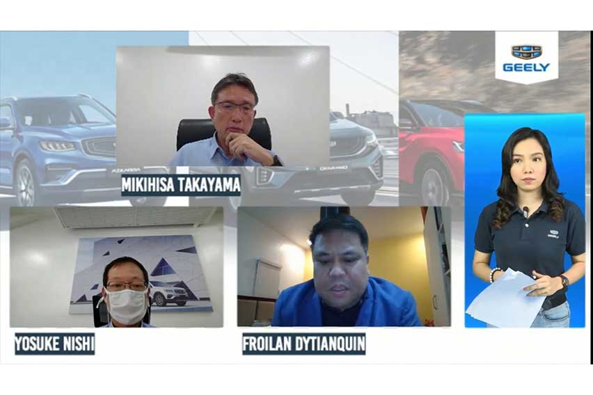 SGAP Geely 1st Dealer Conference Panelists