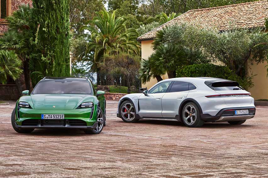 Porsche further electrifies fans via Taycan Cross Turismo world debut