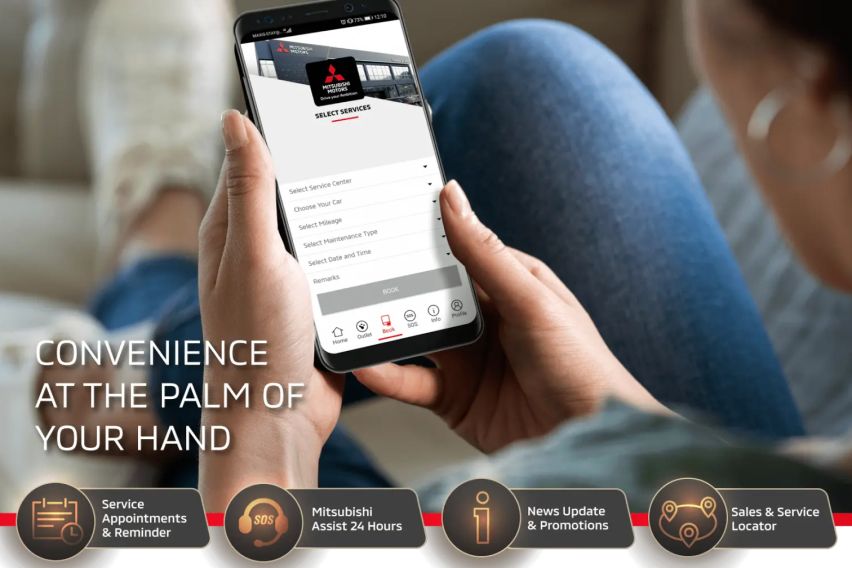 Mitsubishi mobile app