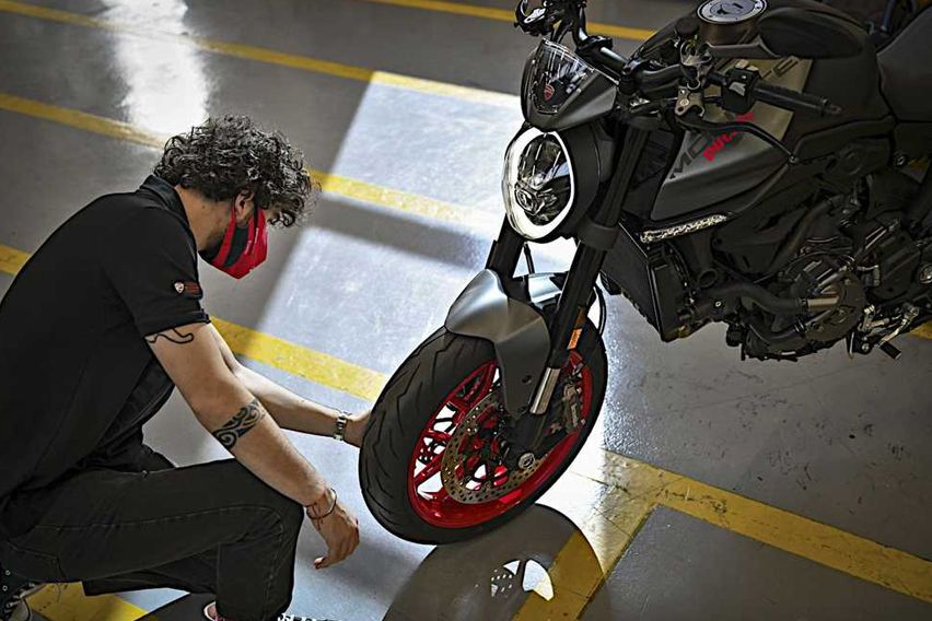 New Ducati Monster production details