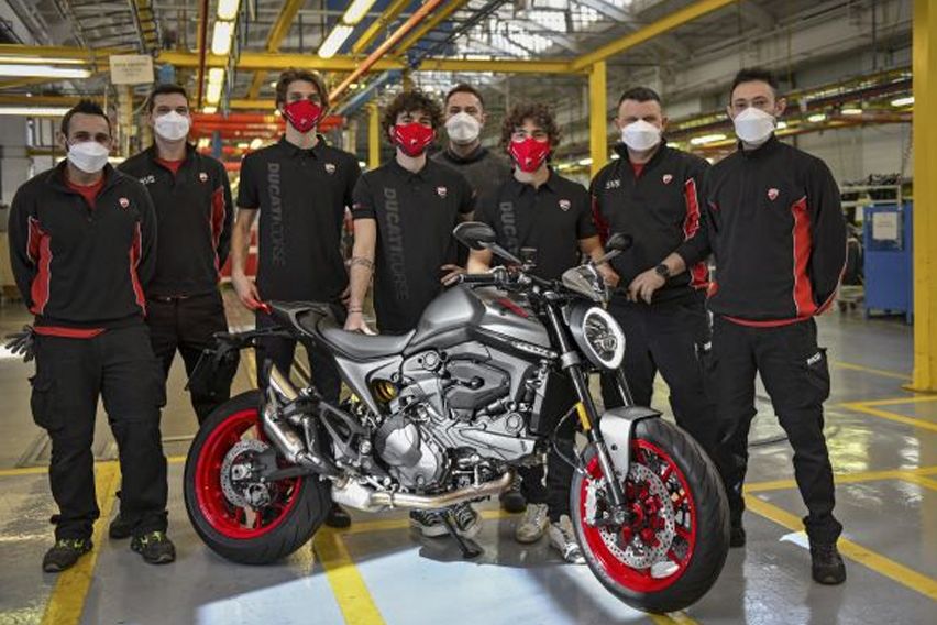 New Ducati Monster PRODUCTION