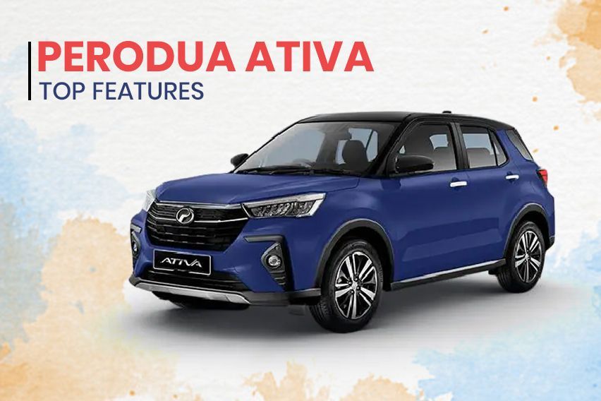 Perodua Ativa: Top features