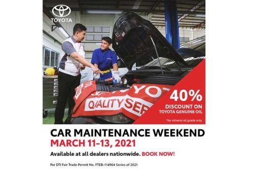 Mark your calendar: It's 'Car Maintenance Weekend' at Toyota