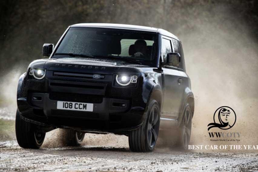 Land Rover Defender makes Women's World Car of the Year 2021 list