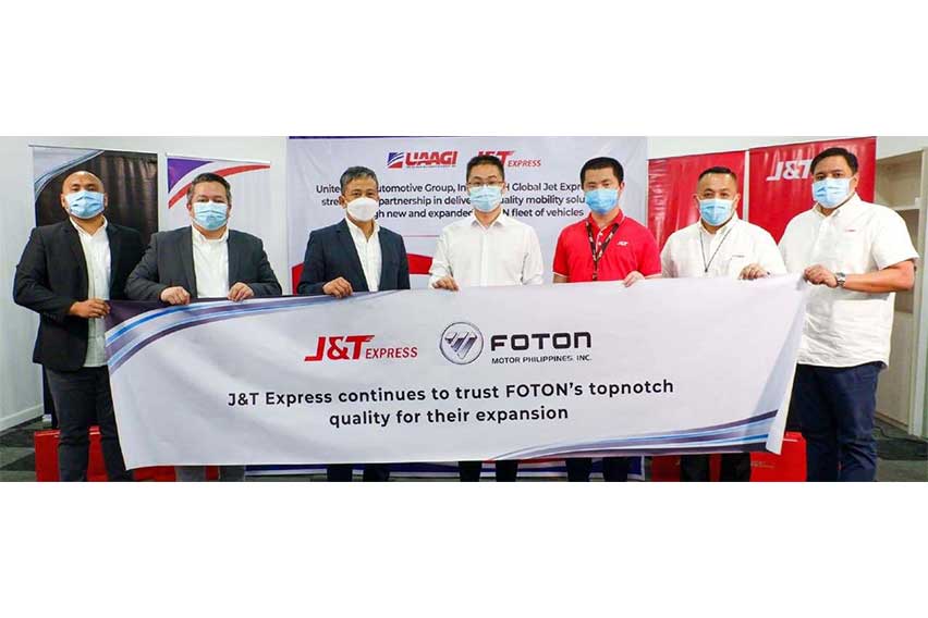 J&T Express further expands fleet with Foton vehicles