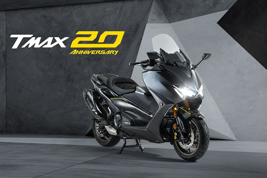 Yamaha TMax 20th Anniversary special edition model unveiled