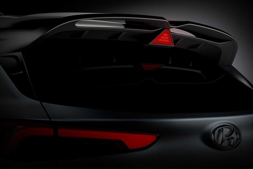 2021 Hyundai Kona N rear design