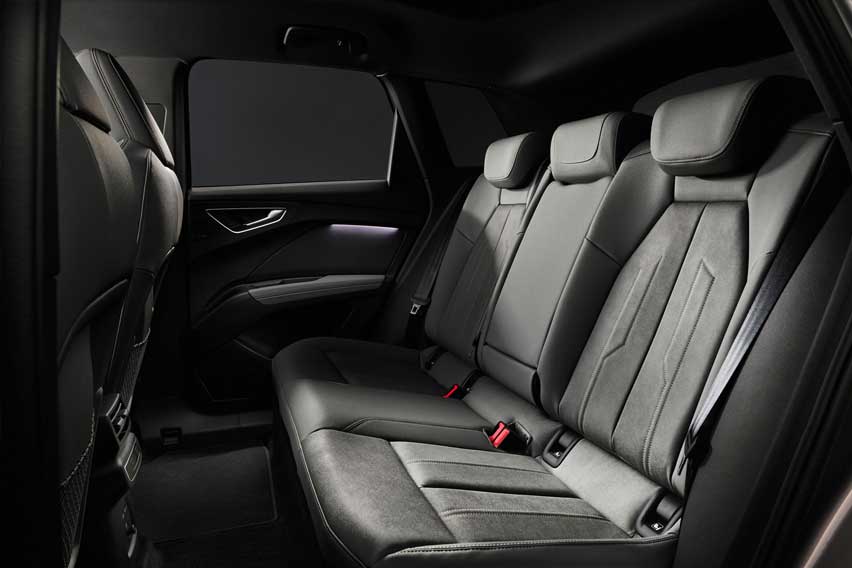Audi Q4 e-tron seats