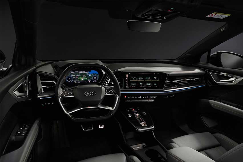 Audi Q4 e-tron cabin 